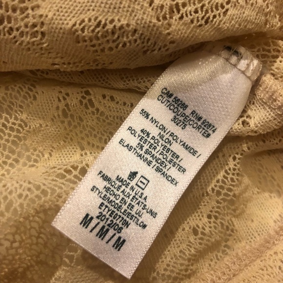 Anthropologie Ella Moss Sheer lace top - Picture 4 of 4